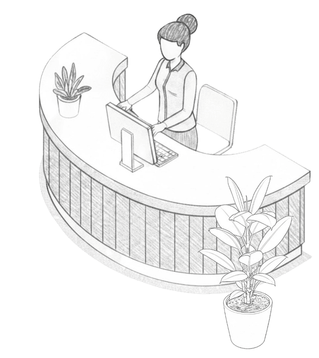 Person working